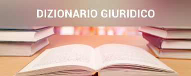 DIZIONARIO GIURIDICO